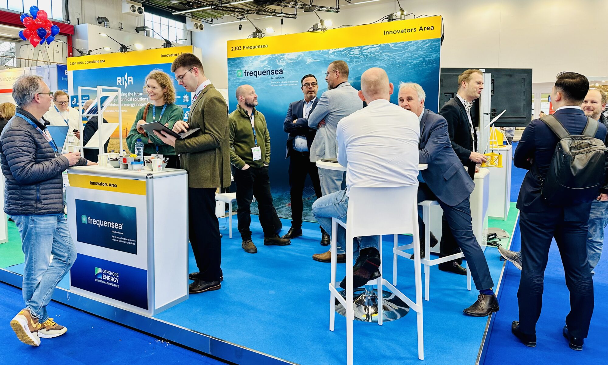 Frequensea stand at Offshore Energy 25